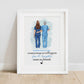 Nurse Friends Quote Print
