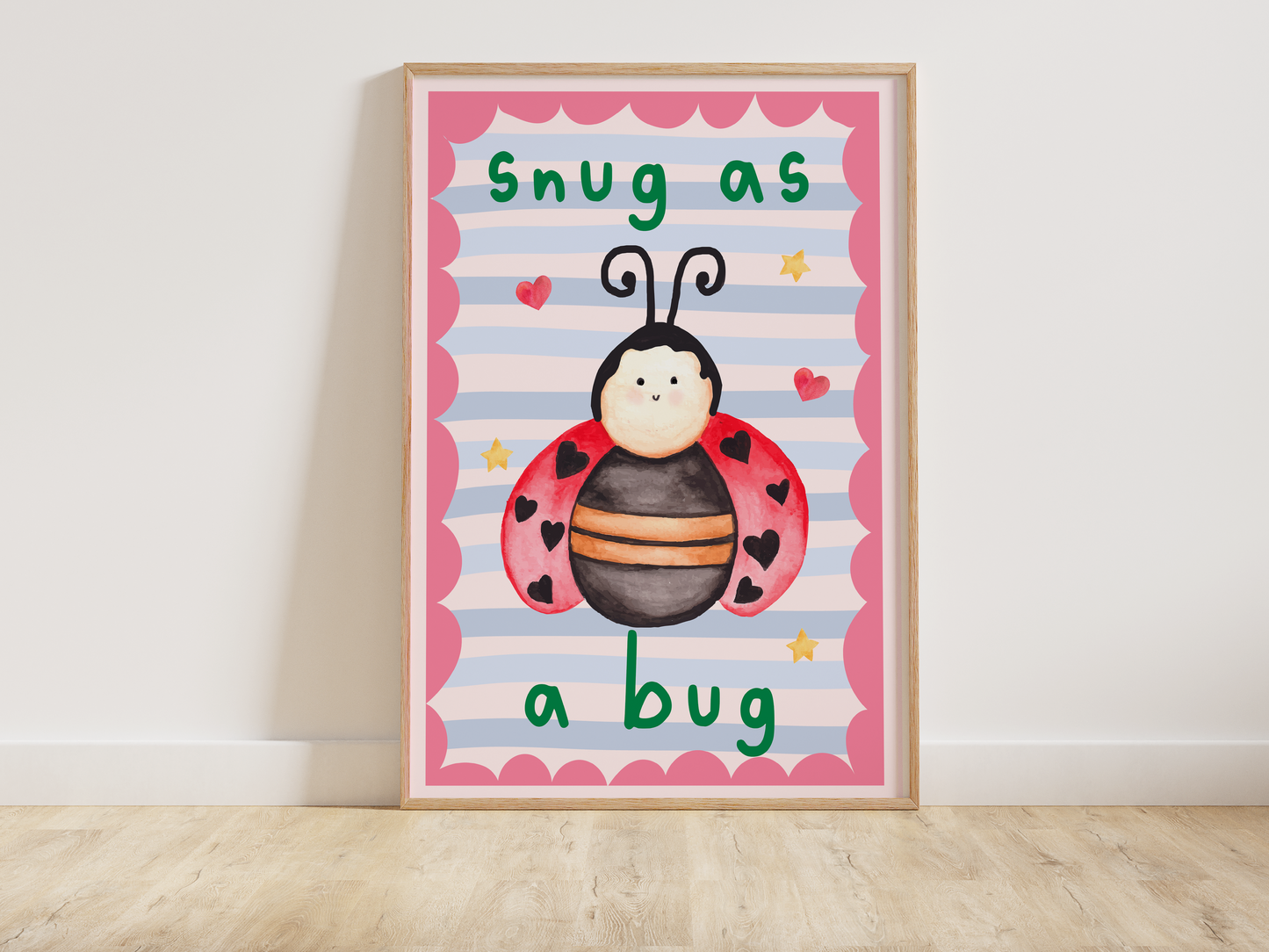 Snug as a Bug Print