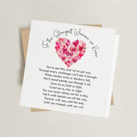 Supportive Card for Illness or Tough Times