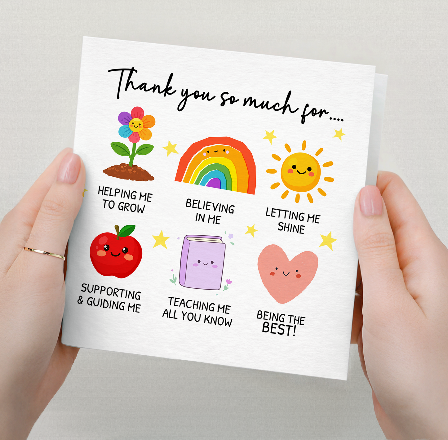 Thank You Card for Teacher