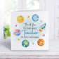 Best Teacher in the Universe Card