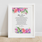 Thank You Childcare Poem Print