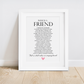 What is a Friend Print