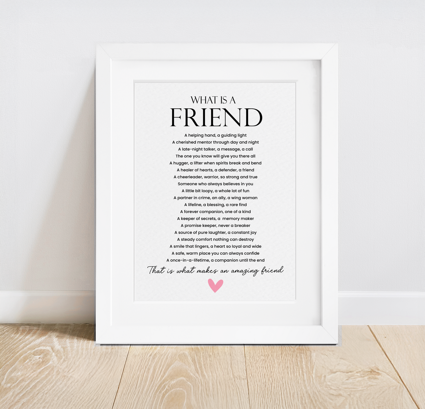 What is a Friend Print